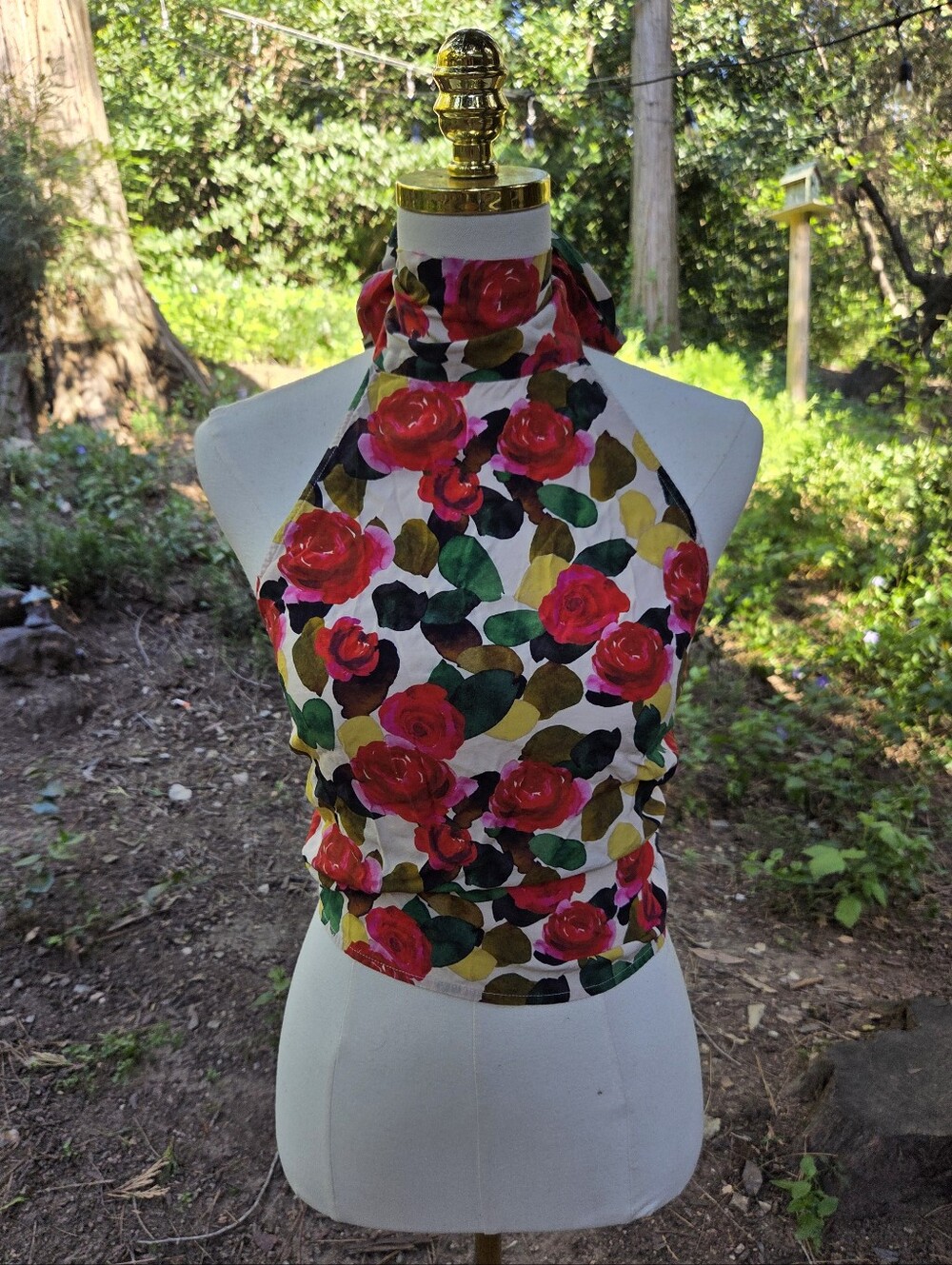 L'Academie Eunice Floral Mutlicolor Top